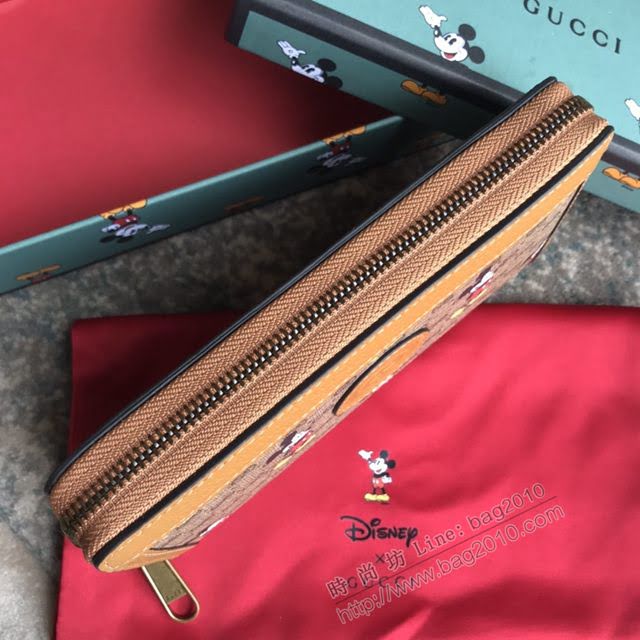 Gucci包 古馳新款女包 原廠皮 古銅五金 Gucci新款米奇桶包 602691米奇  gdj1069